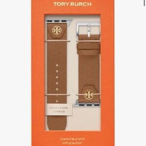 Tory Burch Brown Leather Watch Strap